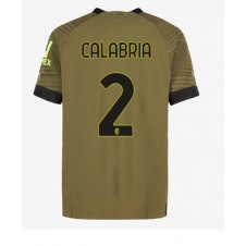 AC Milan Davide Calabria #2 Tredje Tröja 2022-23 Korta ärmar